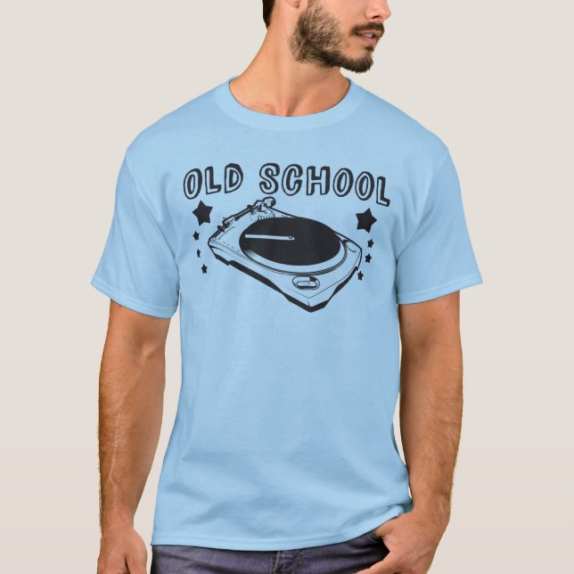 Old School Light Shirt (Front)