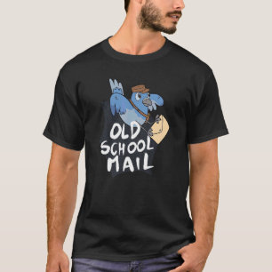 Old School Mail Email With Carrier Messenger Lett T-Shirt