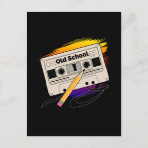 Old School Memories Postcard