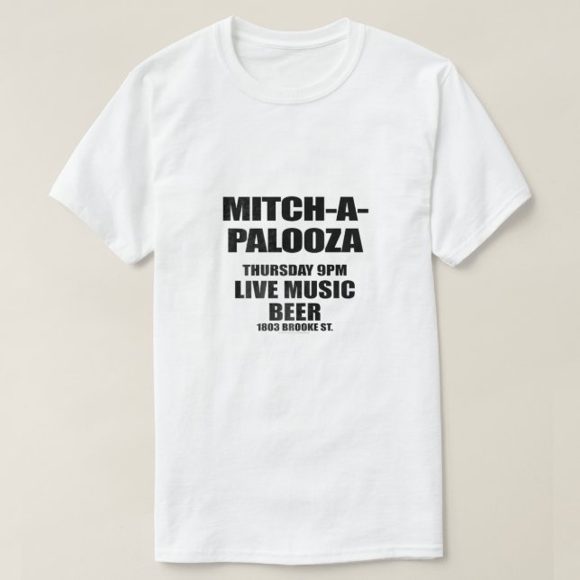 Old School Mitchapalooza  T-Shirt (Design Front)