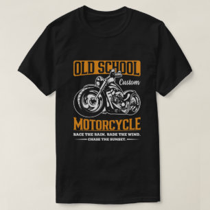 Old School Motorcycle T-Shirt