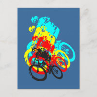 Old school MTB / Trials bike wheelie