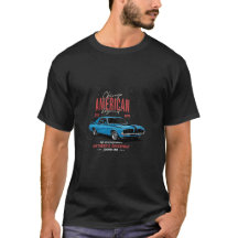 Old School Muscle Cars – Built with Power T-Shirt