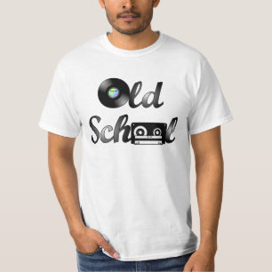 Old School Music Media T-Shirt