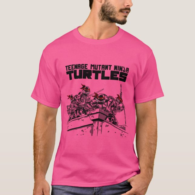 OLD SCHOOL NINJAS friends T-Shirt (Front)
