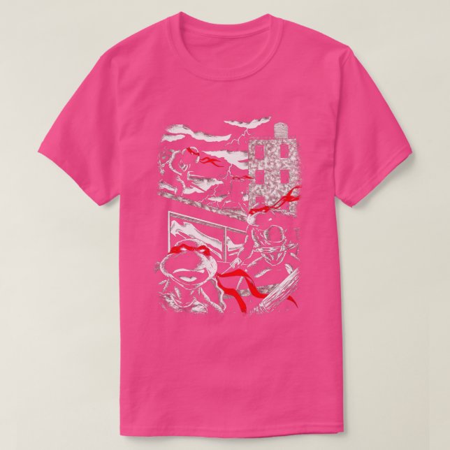 Old School ninjas T-Shirt (Design Front)