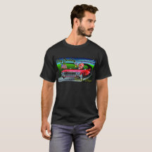 Old School Omie BDRS Cartoon Art T-shirt