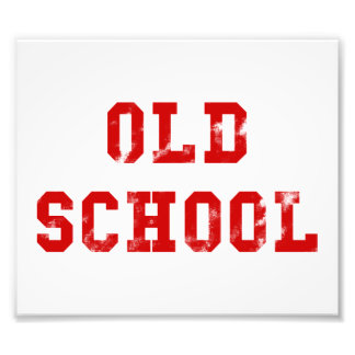 Old School Photo Print | Oldskool Gifts