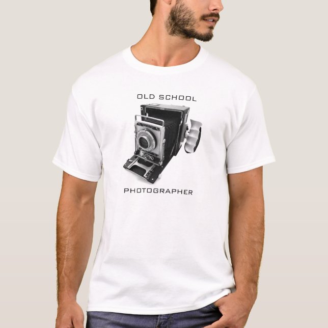 OLD SCHOOL PHOTOGRAPHER TEE (Front)