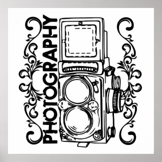 Old School Photography  Poster