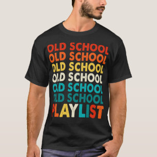 Old School Playlist T shirt For Women 2