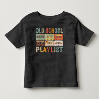 old school playlist Toddler Shirt