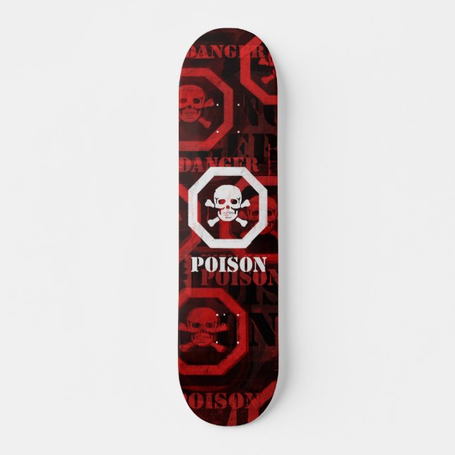 Old School Poison Skateboard (Front)