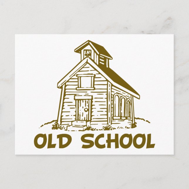 Old School Postcard (Front)