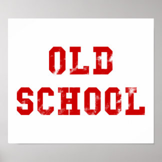 Old School Poster | Oldskool Gifts