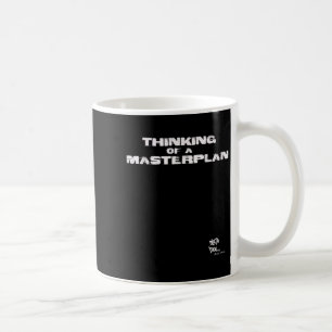 Old School Rap Hip Hop Merch Masterplan Quote 80s  Coffee Mug