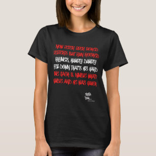 Old School Rap Hip Hop Peter Piper Quote 80s D M C T-Shirt