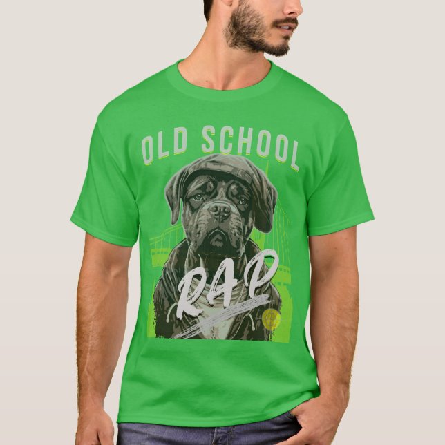 Old school rapBrooklyn rapper dawg boy T-Shirt (Front)