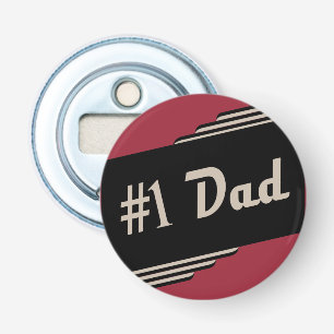 Old School Retro #1 Dad Bottle Opener
