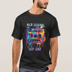 Old School Retro Melting Cassette T-Shirt