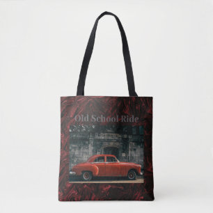 Old School Ride Tote Bag