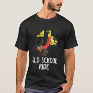 Old School Ride Vintage Retro Big Wheel T Shirt