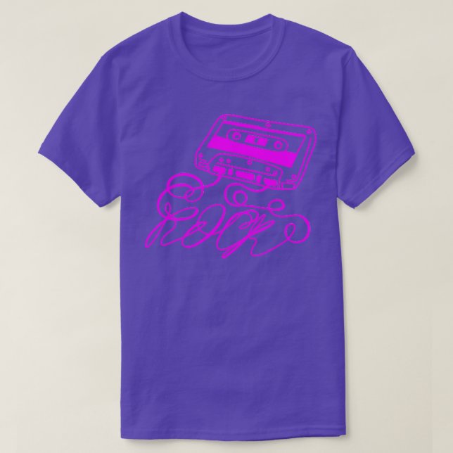 old school rock tape music T-Shirt (Design Front)