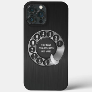 Old School Rotary Dial Phone iPhone 13 Pro Max Case