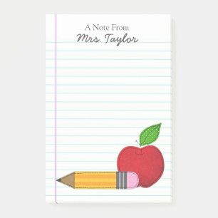 "Old School Rules" Personalised Post-It Notes