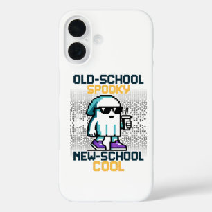 Old-School Spooky, New-School Cool iPhone 16 Case