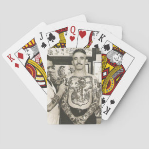 Old School Tattoo Playing Cards