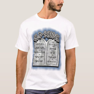 Old School Ten Commandments T-Shirt