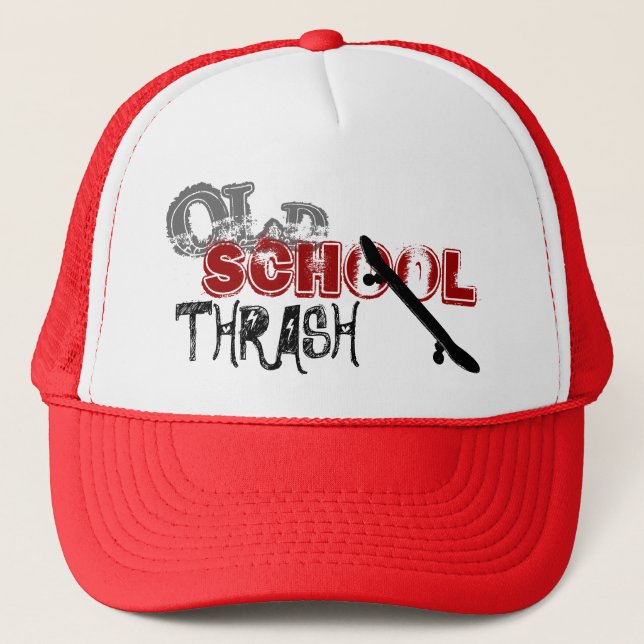 Old School Thrash Trucker Hat (Front)