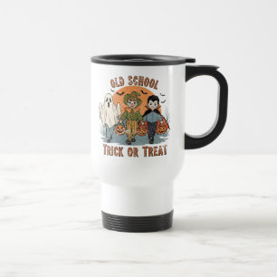 Old School Trick or Treat – Vintage Halloween Kids Travel Mug