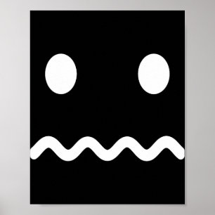 Old School Video Game Ghost Group Halloween Costum Poster
