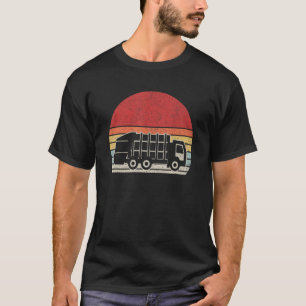 Old School Vintage Retro Recycling Trash Garbage T T-Shirt