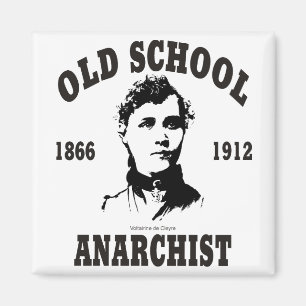 Old School -- Voltairine de Cleyre Magnet