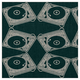 Old School Wax (Vinyl) Turntable Fabric