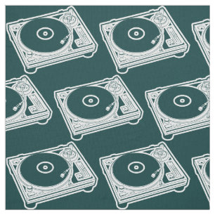 Old School Wax (Vinyl) Turntable Fabric