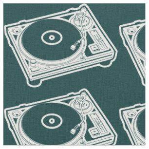 Old School Wax (Vinyl) Turntable Fabric