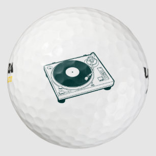 Old School Wax (Vinyl) Turntable Golf Balls