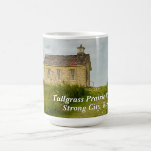 Old schoolhouse on the Kansas Prairie	 Coffee Mug