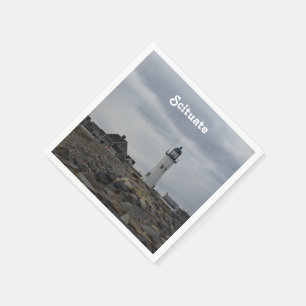 Old Scituate Lighthouse Napkin