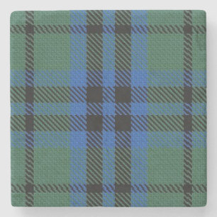 Old Scots Tavern Clan Keith Tartan Stone Coaster