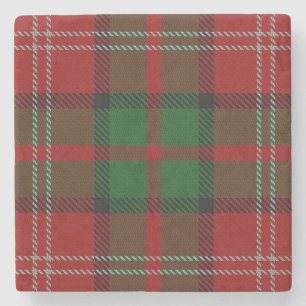 Old Scots Tavern Clan Nisbet Tartan Stone Coaster