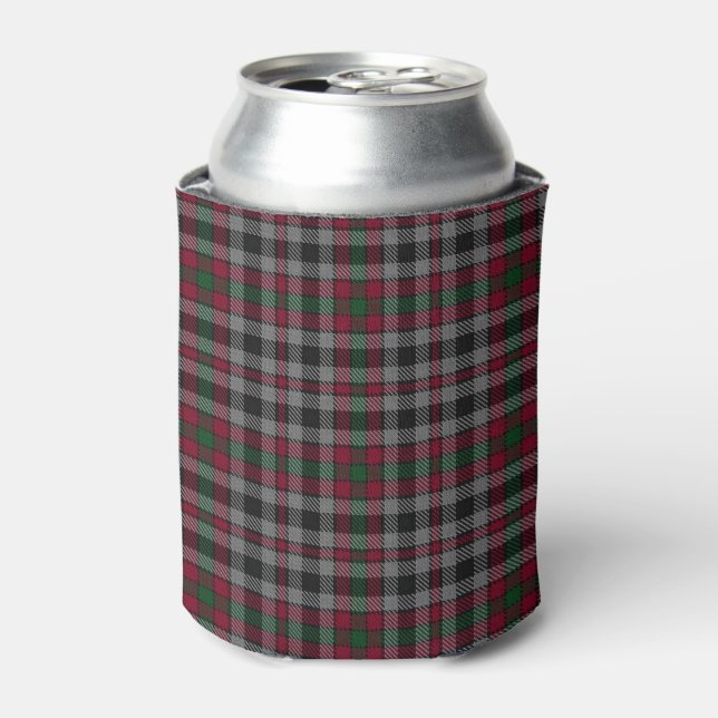 Old Scotsman Clan Borthwick Tartan Can Cooler (Can Front)