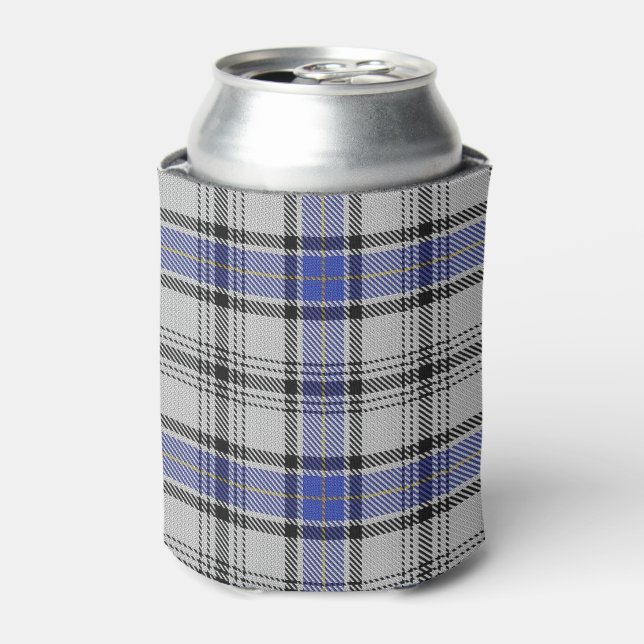 Old Scotsman Clan Hannay Tartan Can Cooler (Can Front)