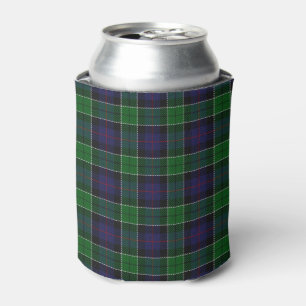 Old Scotsman Clan Leslie Hunting Tartan Can Cooler