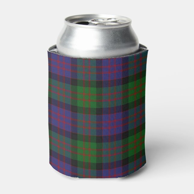 Old Scotsman Clan MacDonald Donald Tartan Can Cooler (Can Front)