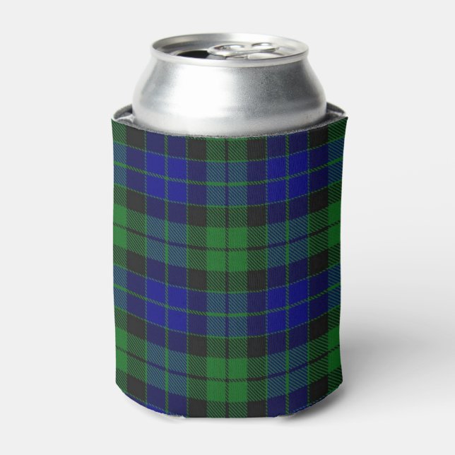 Old Scotsman Clan MacKay Tartan Can Cooler (Can Front)